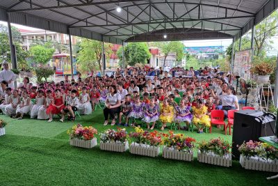 Trường mầm non Thượng Kiệm tổ chức vui Tết trung thu cho trẻ vui vẻ và ý nghĩa