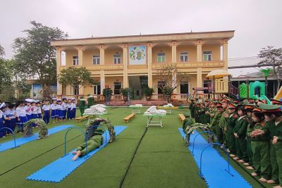 Một số hoạt động chào mừng ngày Thành Lập Quân đội nhân dân Việt Nam 22/12/2025 của cô và trò Trường mầm non Thượng Kiệm